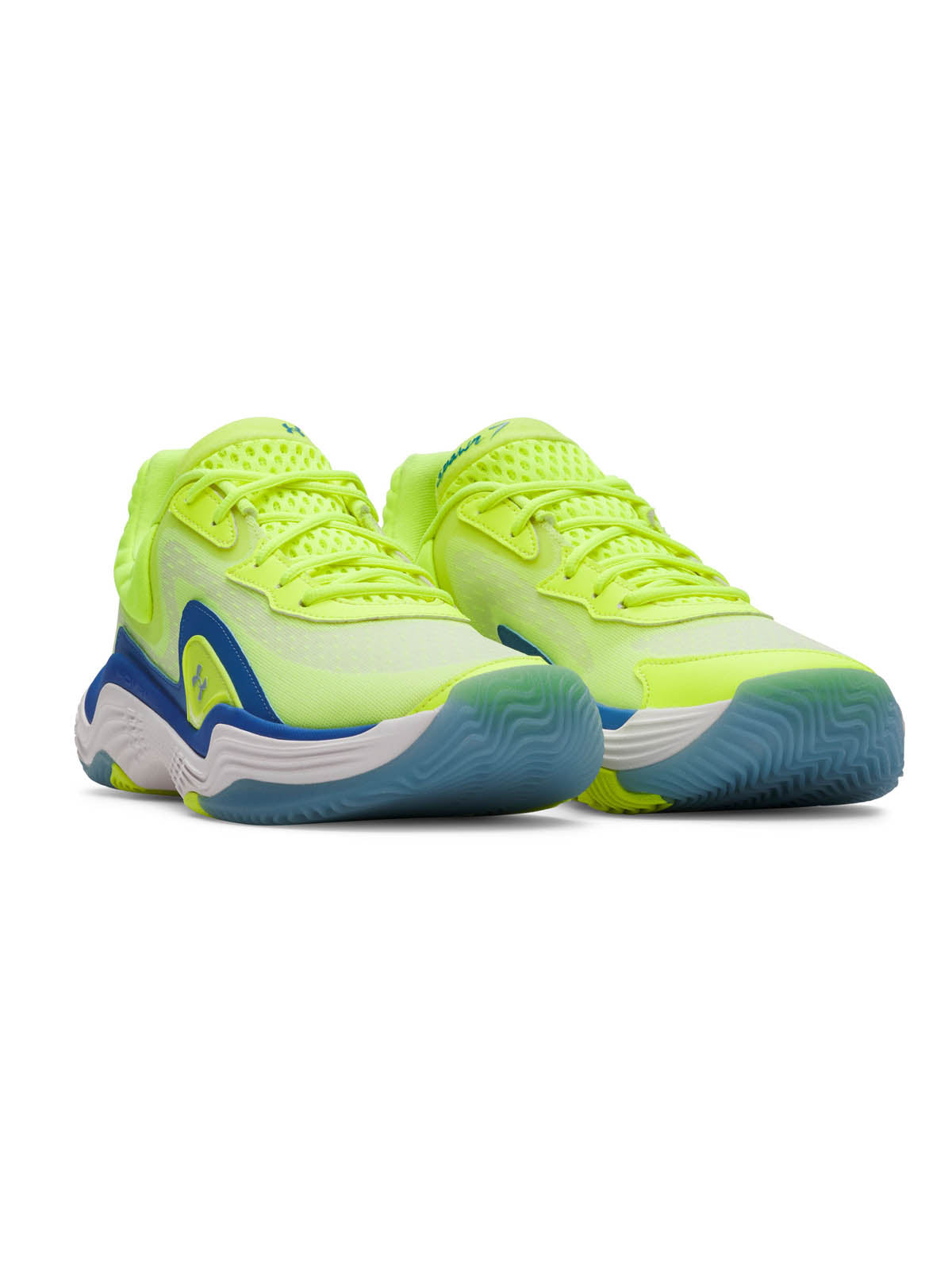 Zapatilla Basketball Unisex Spawn 7 Amarillo Under Armour