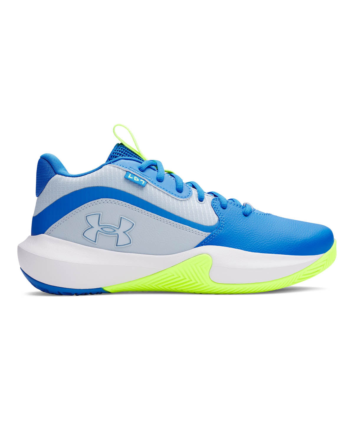Zapatilla Basketball Unisex Lockdown 7 Azul Under Armour