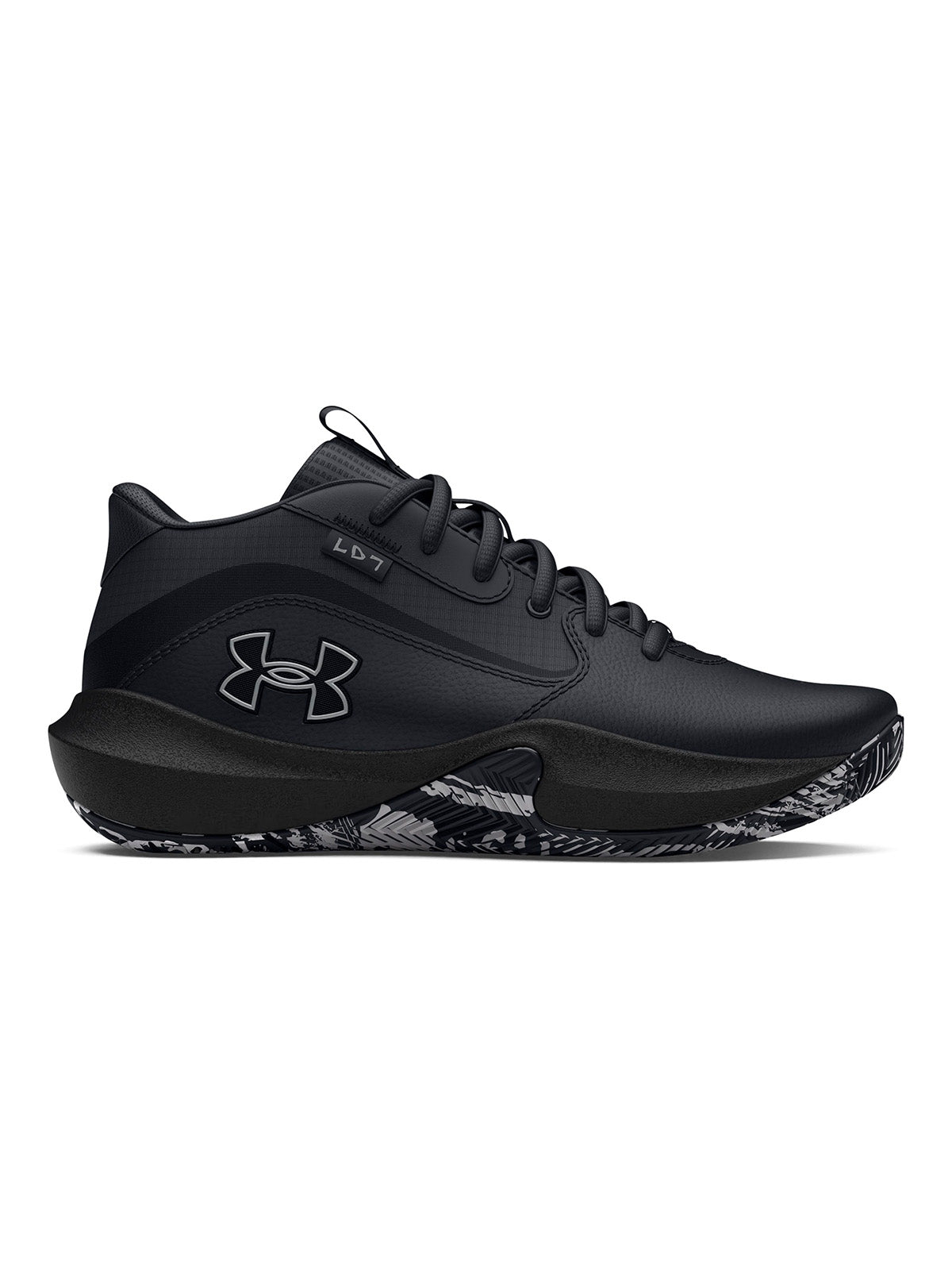 Zapatilla Grade School UA Lockdown 7 negro unisex