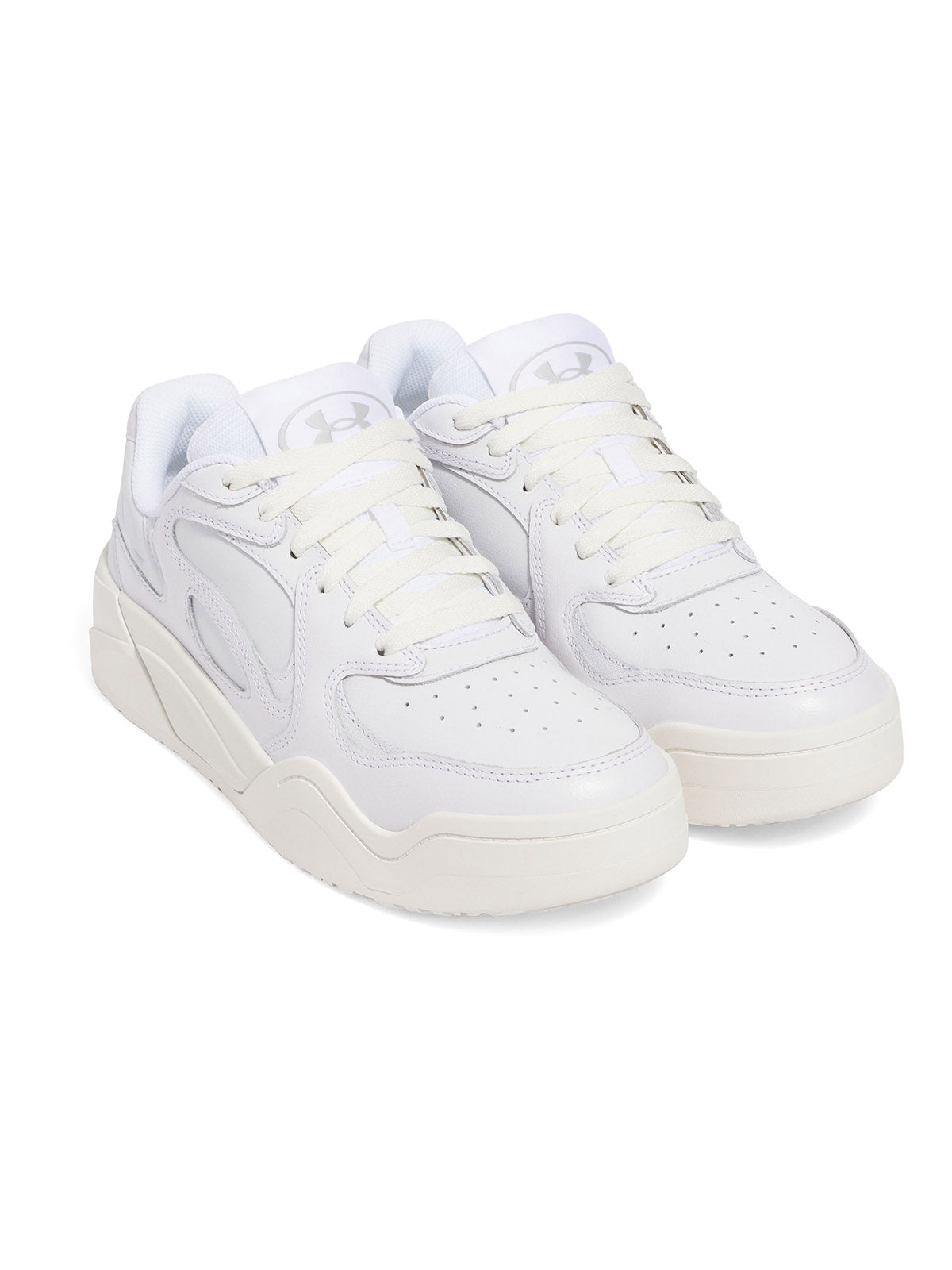 Zapatillas unisex UA Court Anatomix blanco