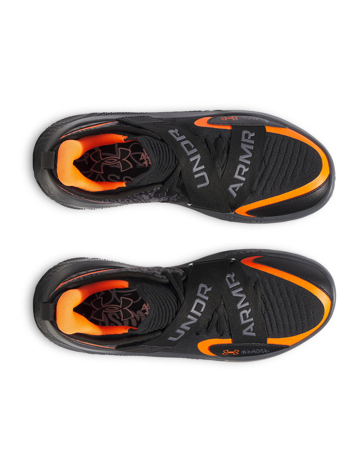 Zapatillas unisex Under Armour Futr x 4 Basketball negro