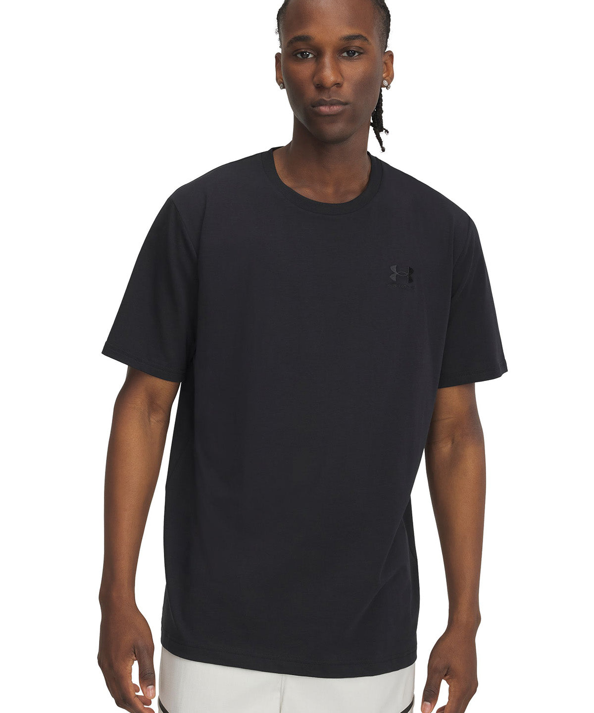 UA Icon Polera Manga Corta negro para hombre