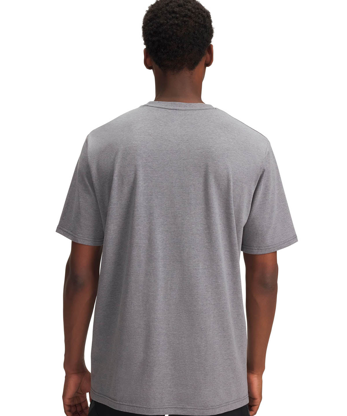 Polera manga corta Lifestyle para hombre Icon gris Under Armour.