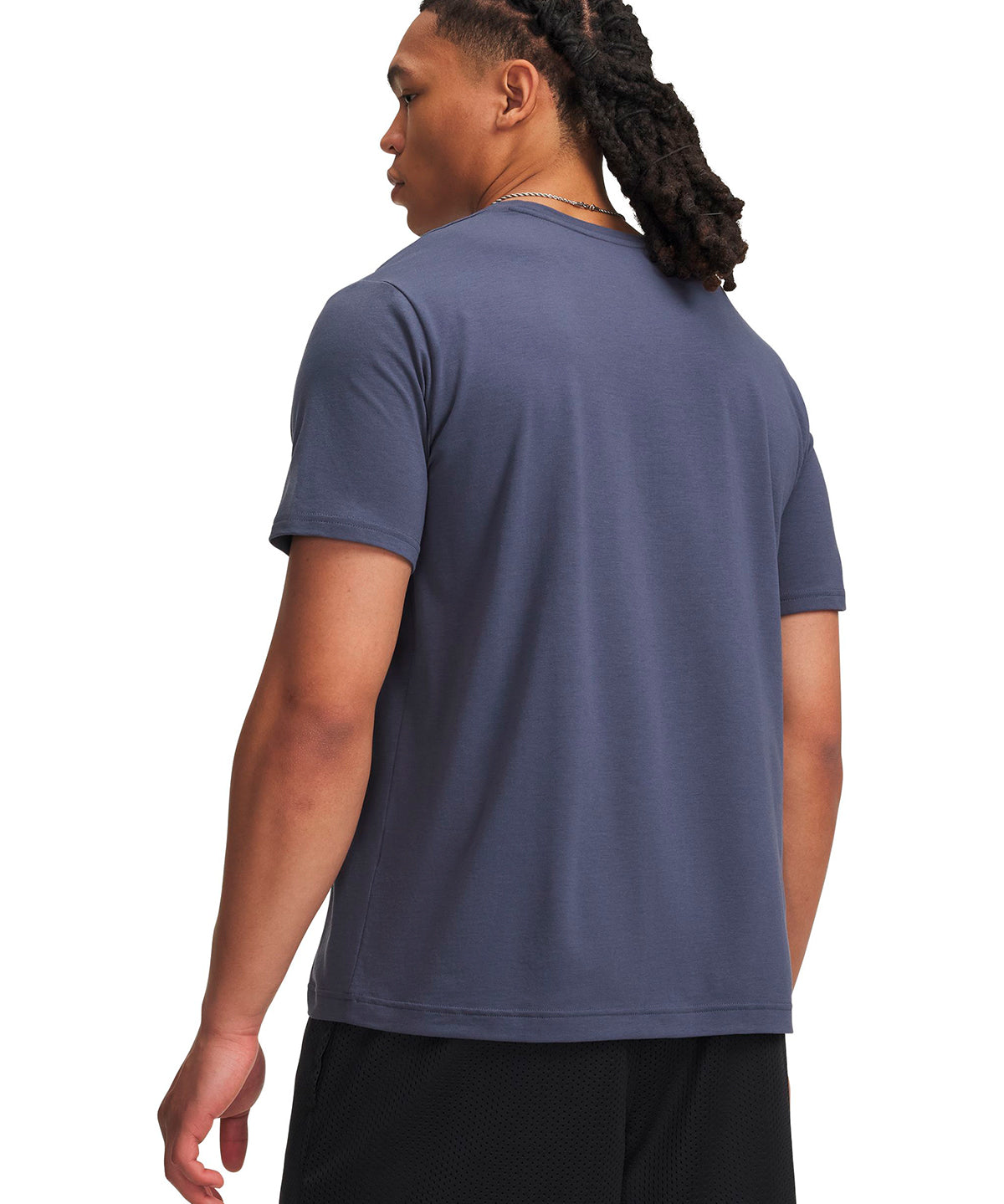 Polera manga corta UA Icon gris para hombre