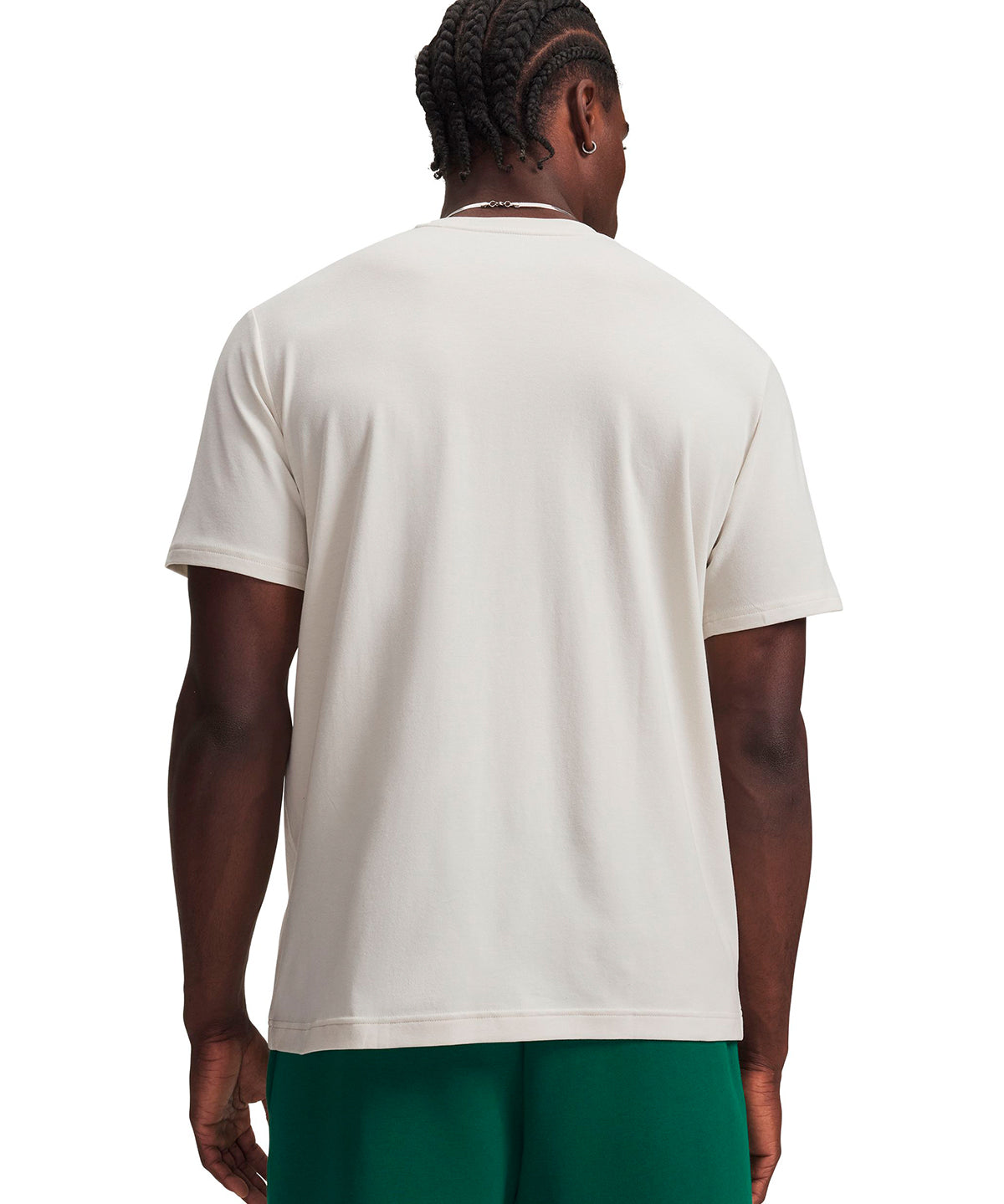 Polera manga corta UA Icon blanco para hombre