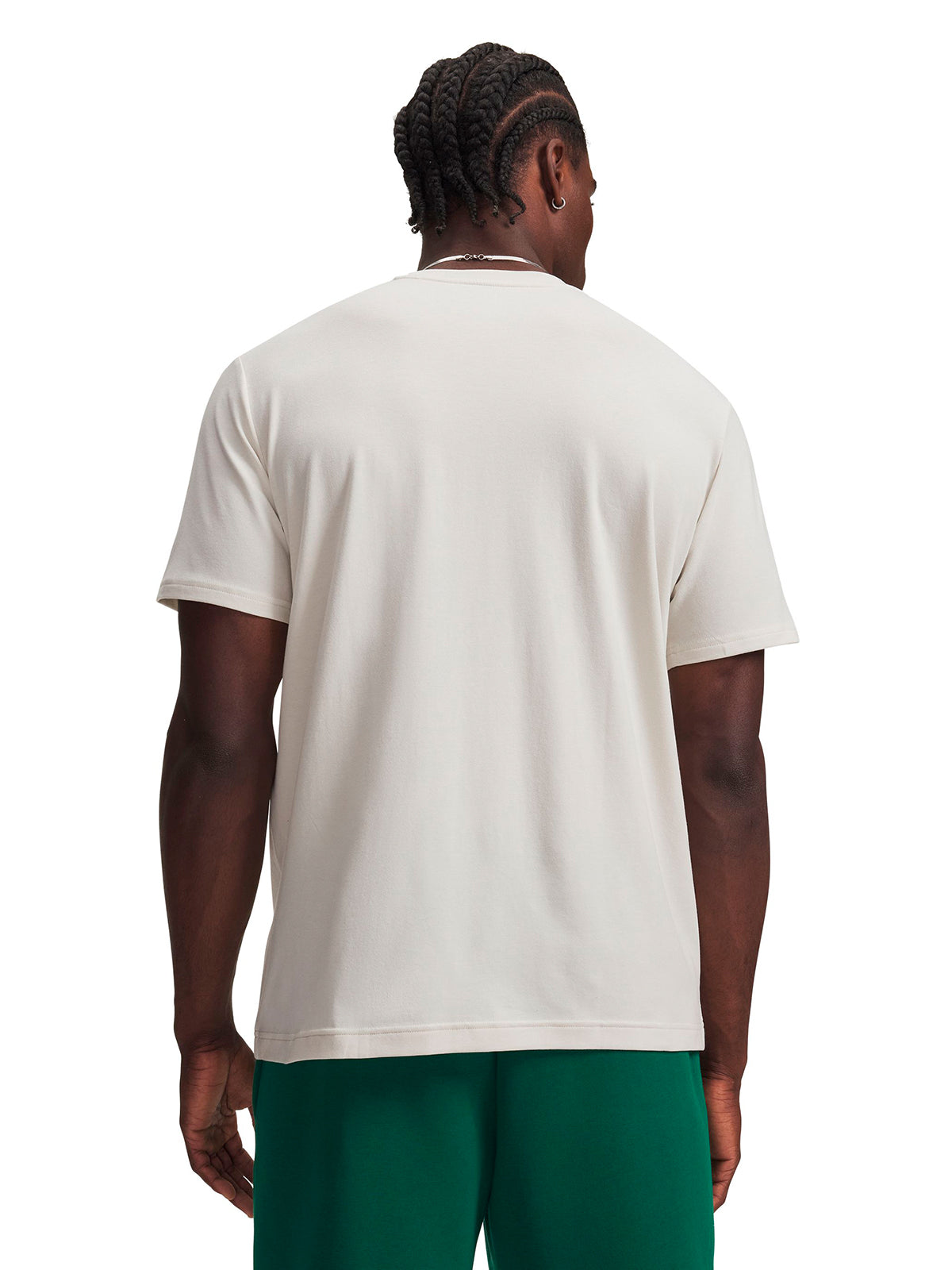 Polera manga corta UA Icon blanco para hombre