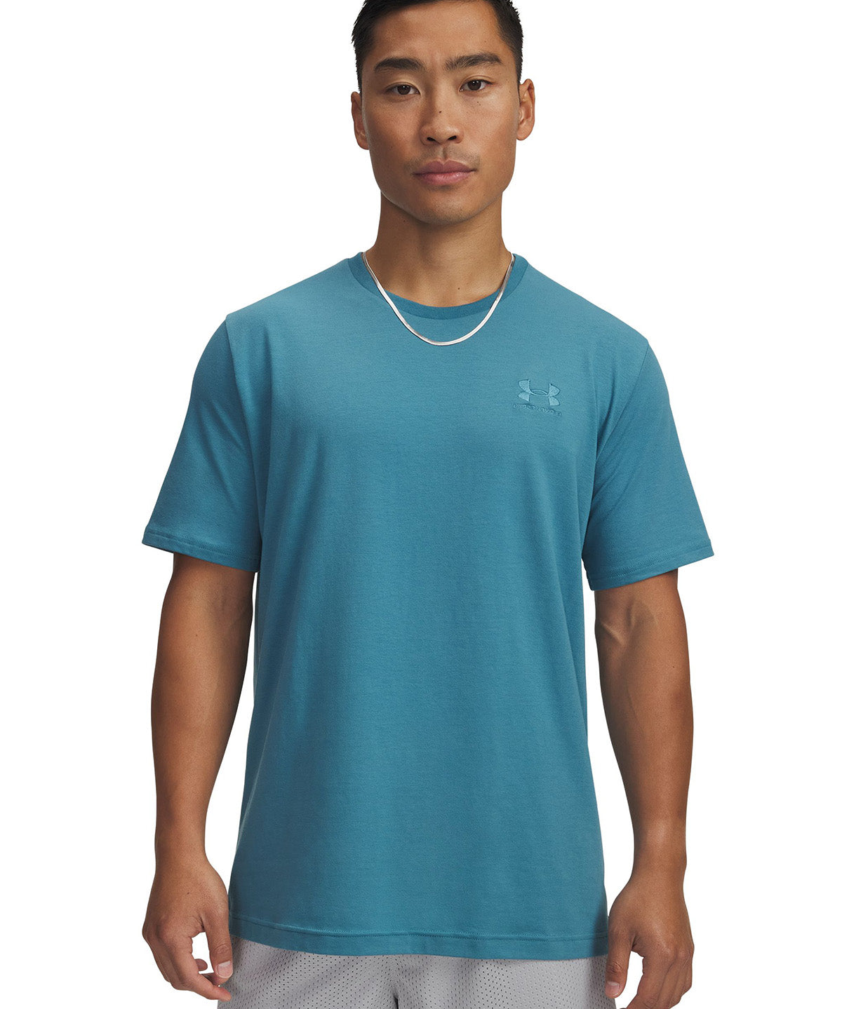UA Icon  Polera Manga Corta azul para hombre