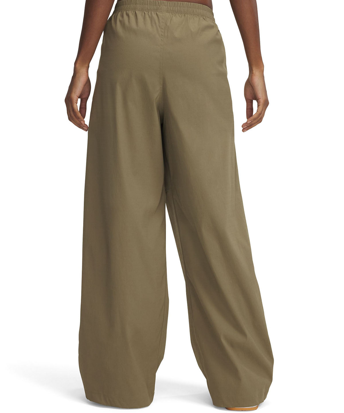 Pantalón UA Unstoppable Parachute café para mujer