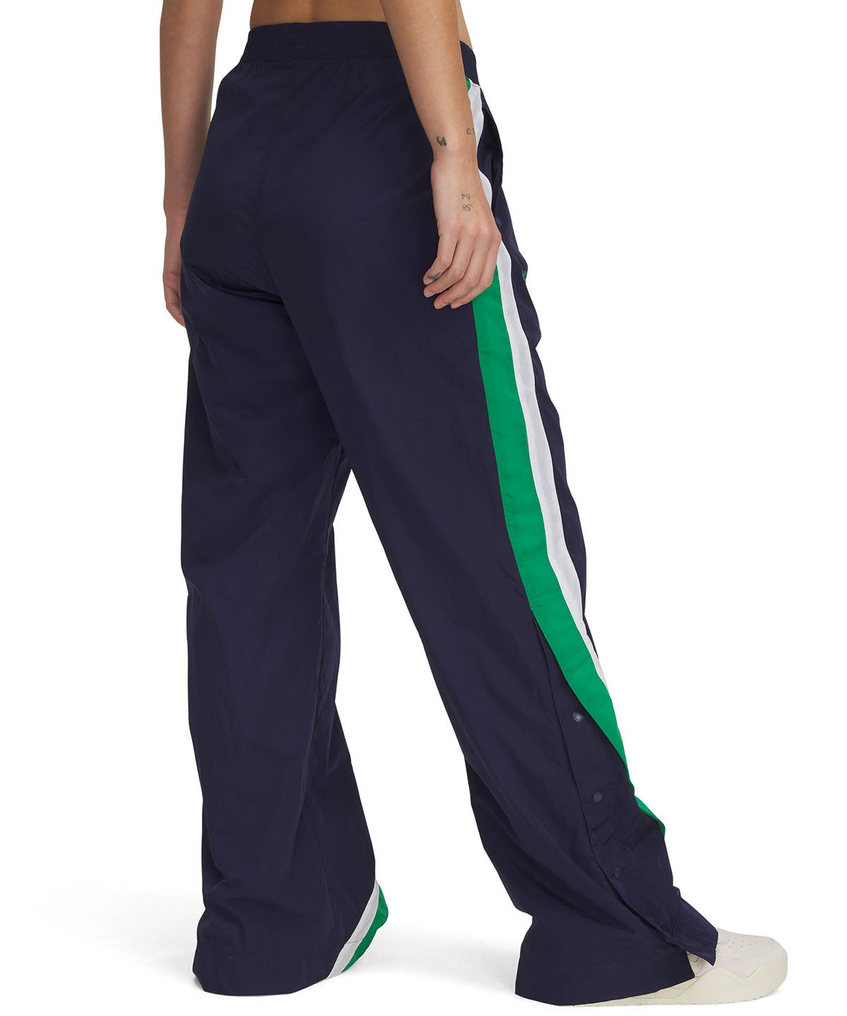 Pantalón UA Icon Crinkle azul para mujer