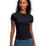 Polera manga corta de de entrenamiento para Mujer Meridian Core Negro Under Armour