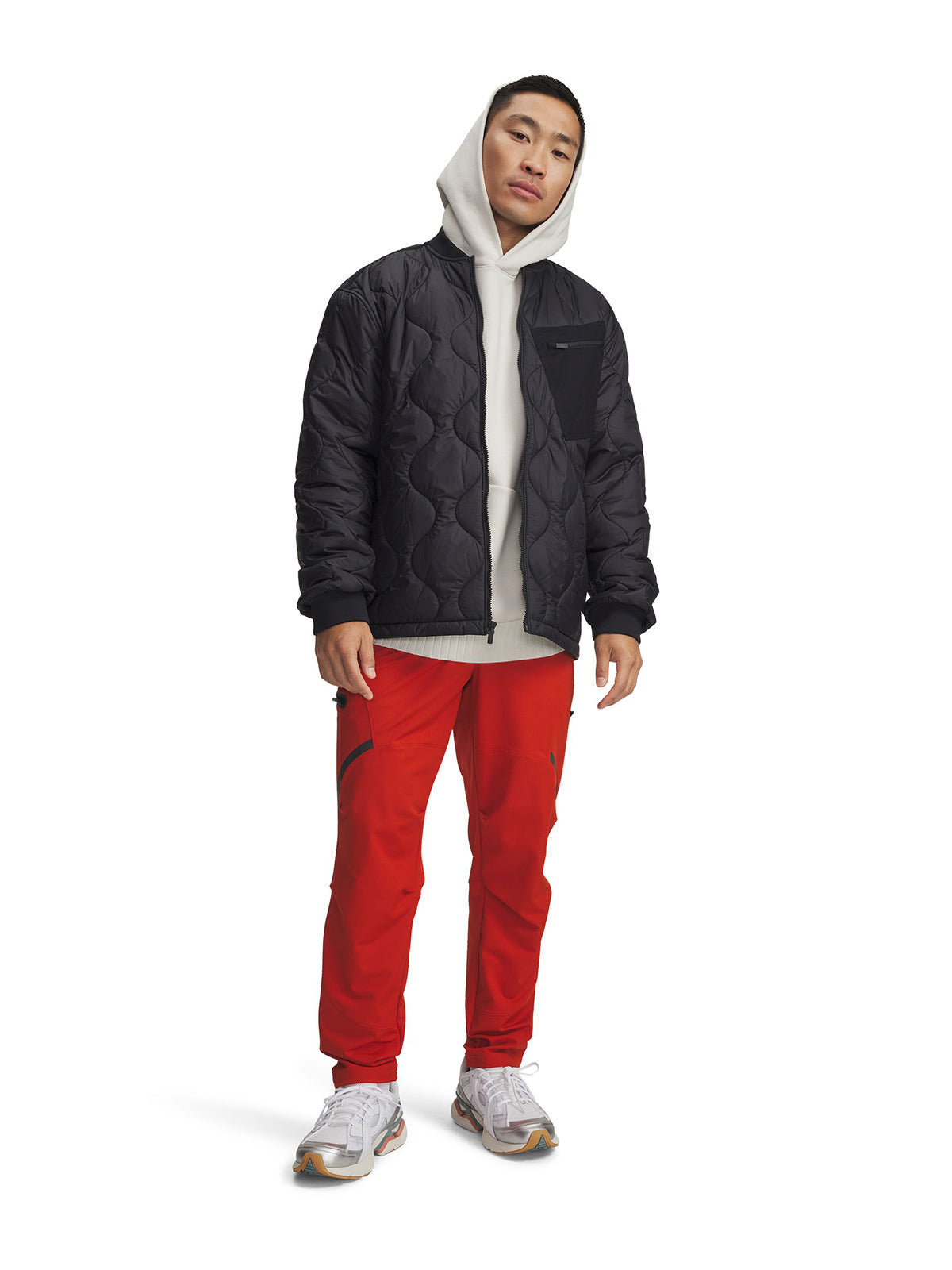 Chaqueta Lifestyle para hombre Heritage negro Under Armour