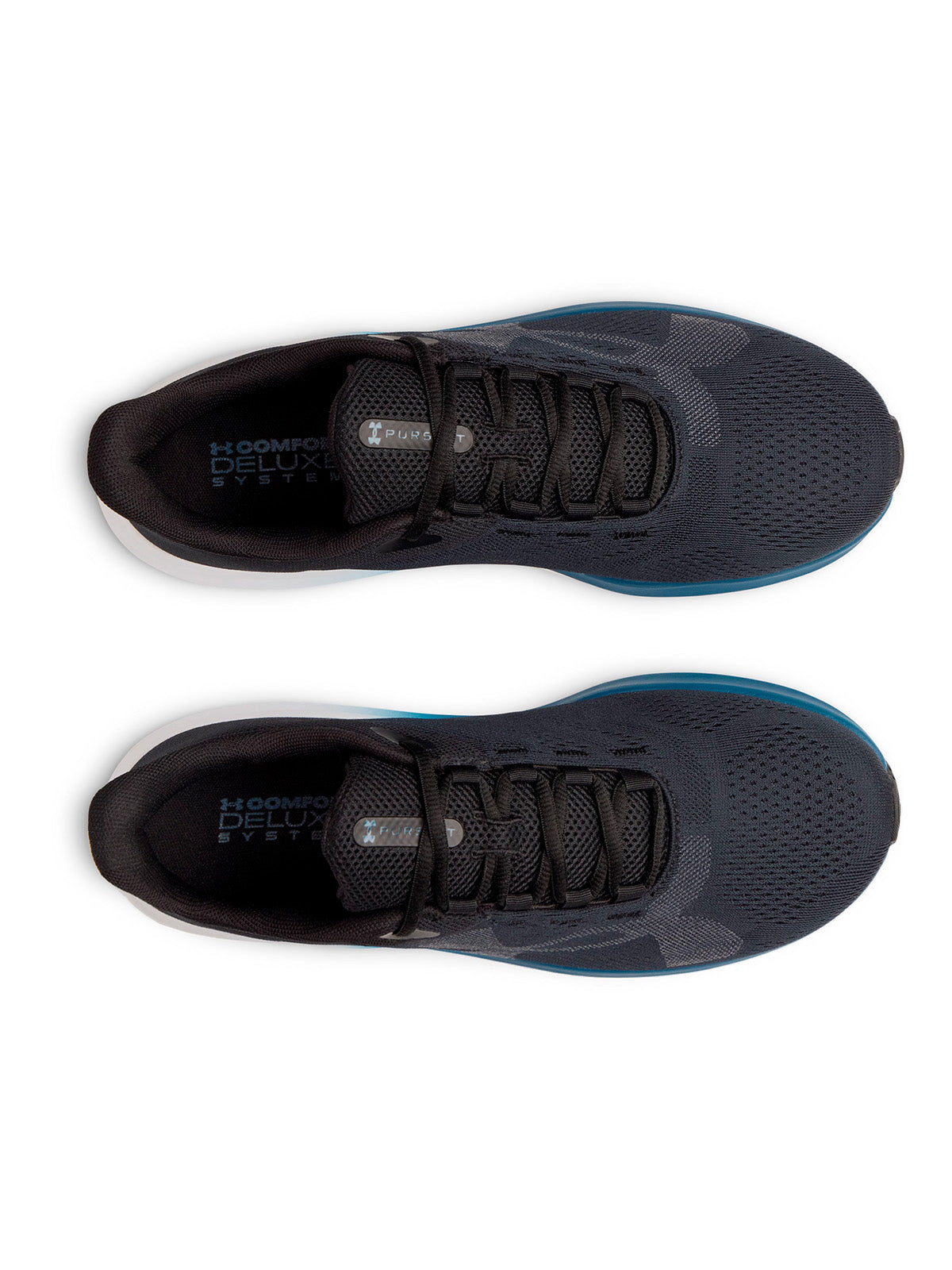 Zapatilla UA Charged Pursuit 4 Big Logo negro para hombre