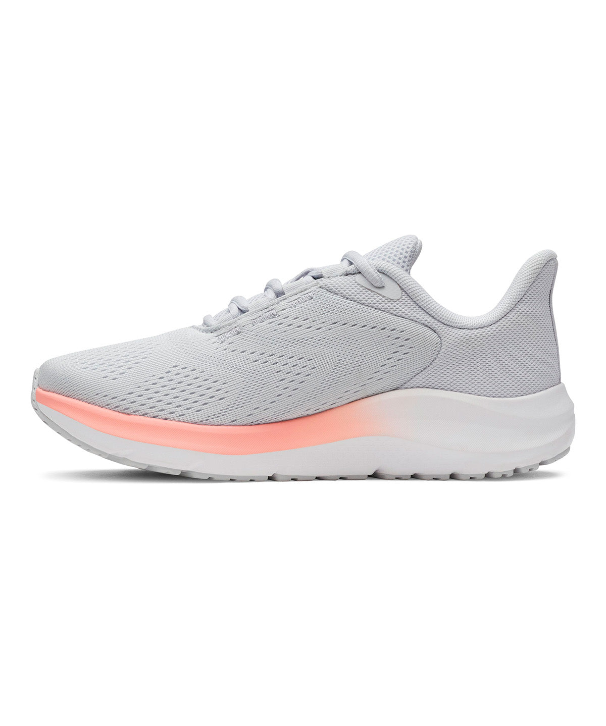 UA Charged Pursuit 4 Big Logo gris para mujer