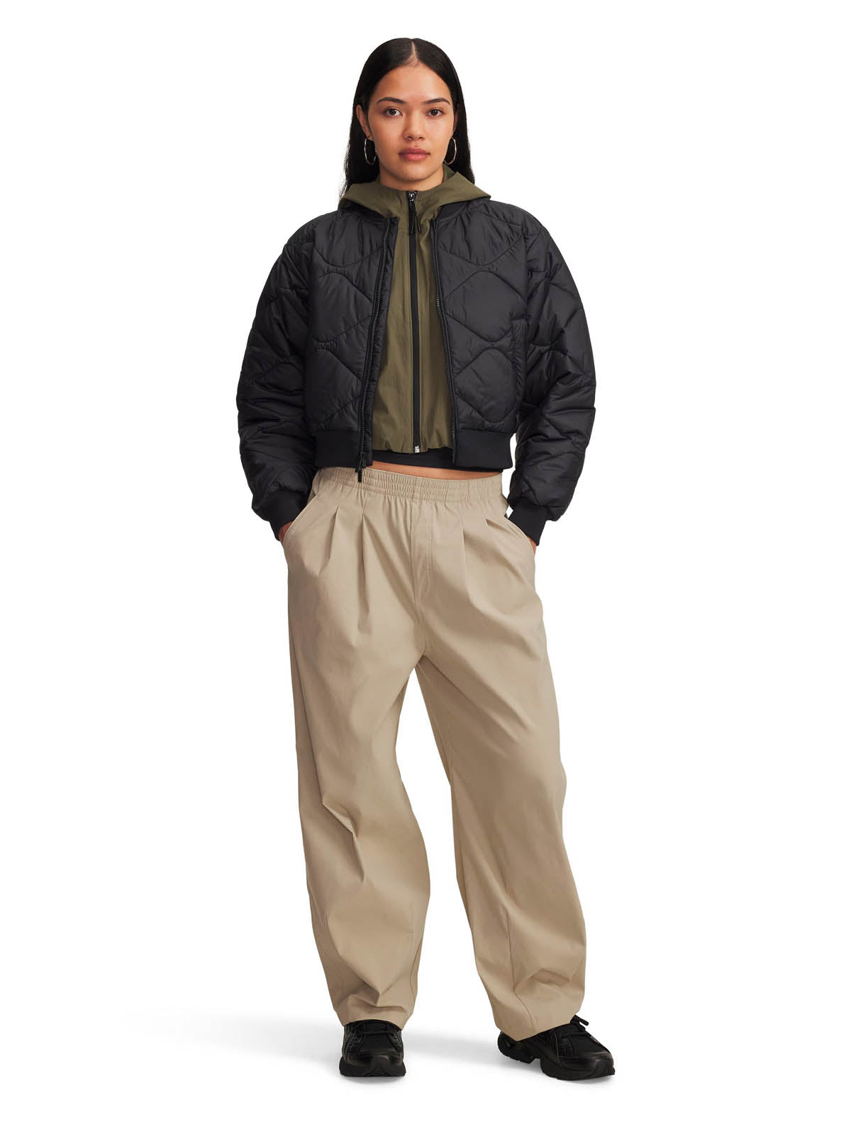 Chaqueta de Lifestyle para Mujer Heritage Negro Under Armour