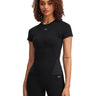 Polera manga corta de entrenamiento para mujer Vanish Seamless negro Under Armour