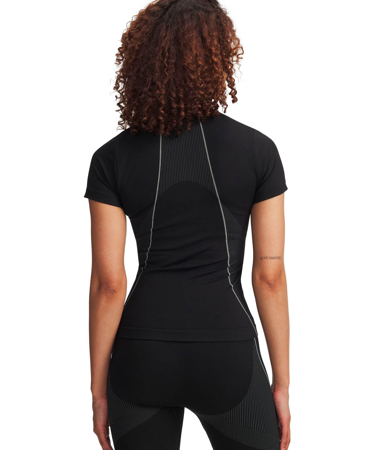 Polera manga corta de entrenamiento para mujer Vanish Seamless negro Under Armour
