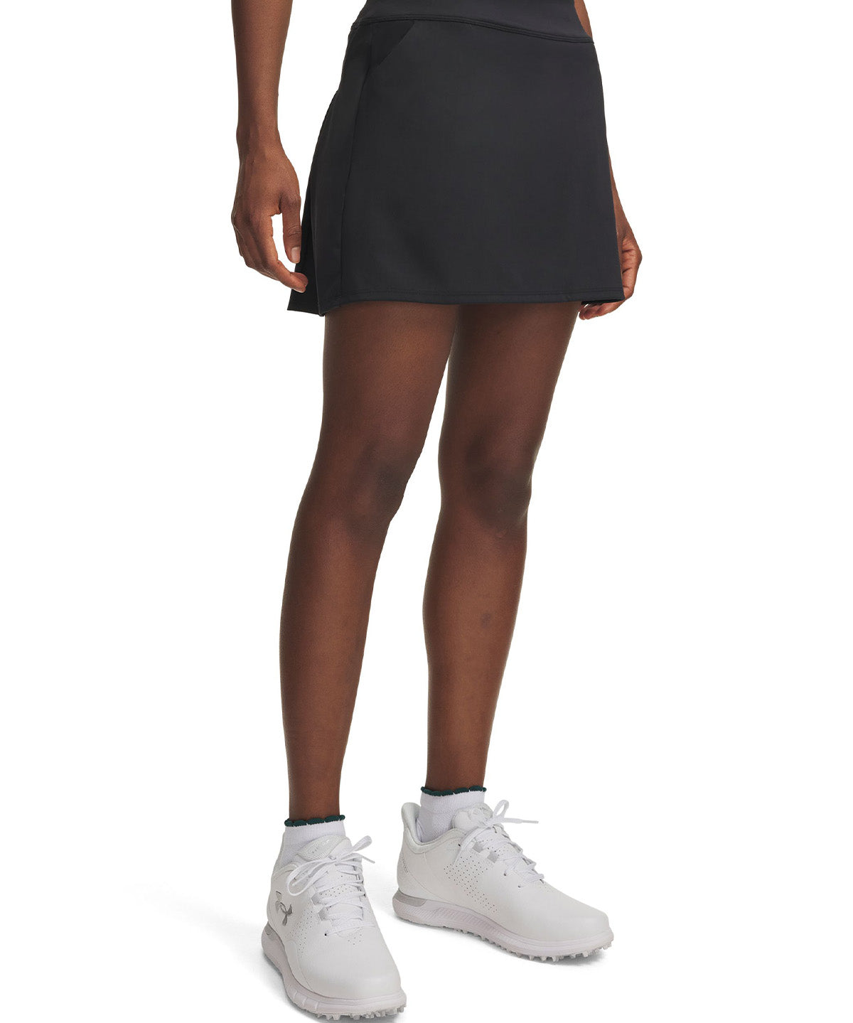 UA Drive plisada negro para mujer