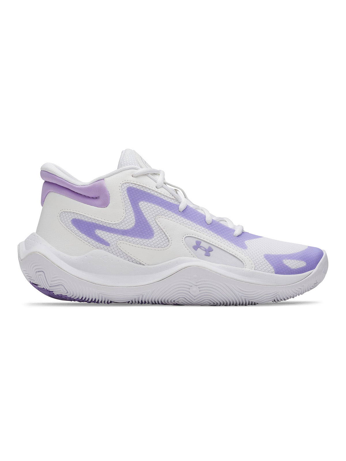 Zapatilla Basketball Unisex Jet '25 Blanco Under Armour