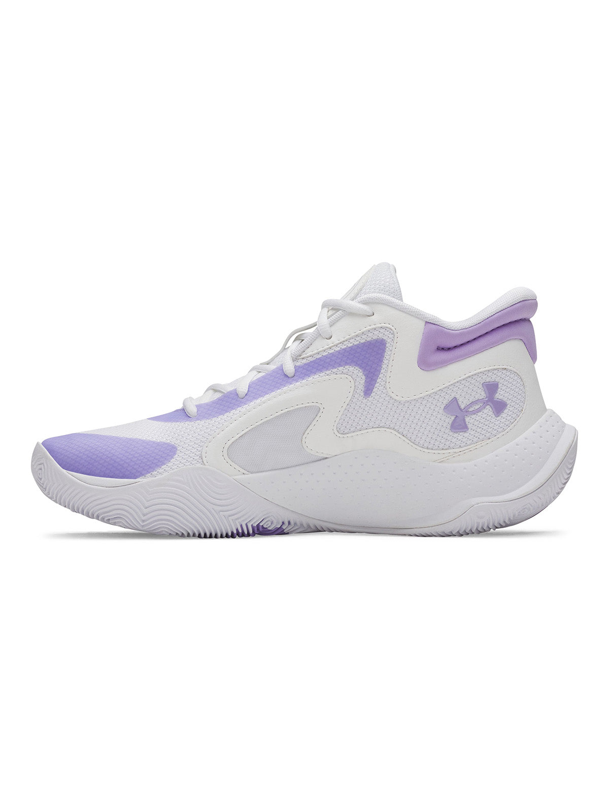 Zapatilla Basketball Unisex Jet '25 Blanco Under Armour
