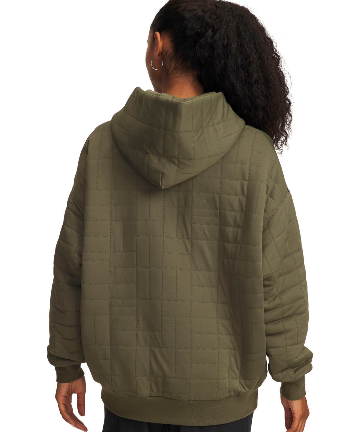 Polerón Lifestyle para mujer Unstoppable Fleece Textured verde Under Armour