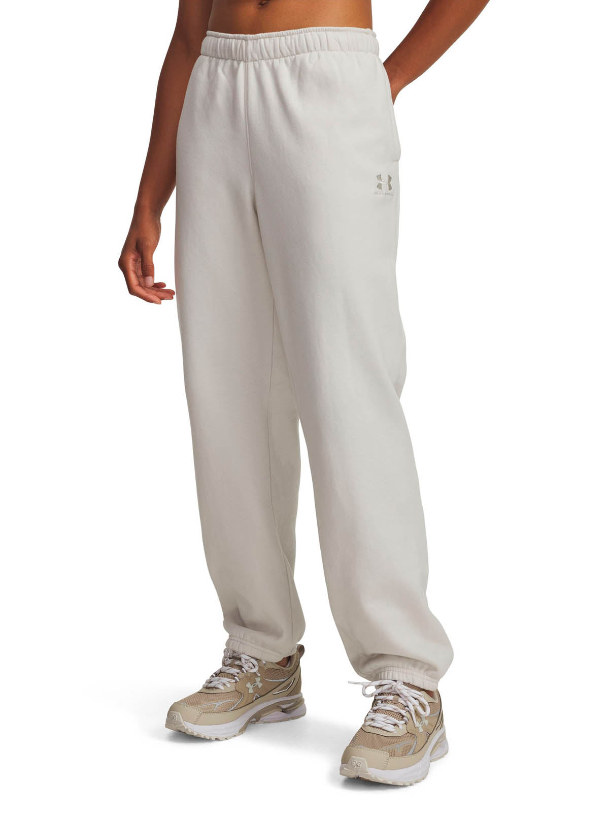 Buzo Lifestyle para Mujer Icon Fleece Blanco Under Armour