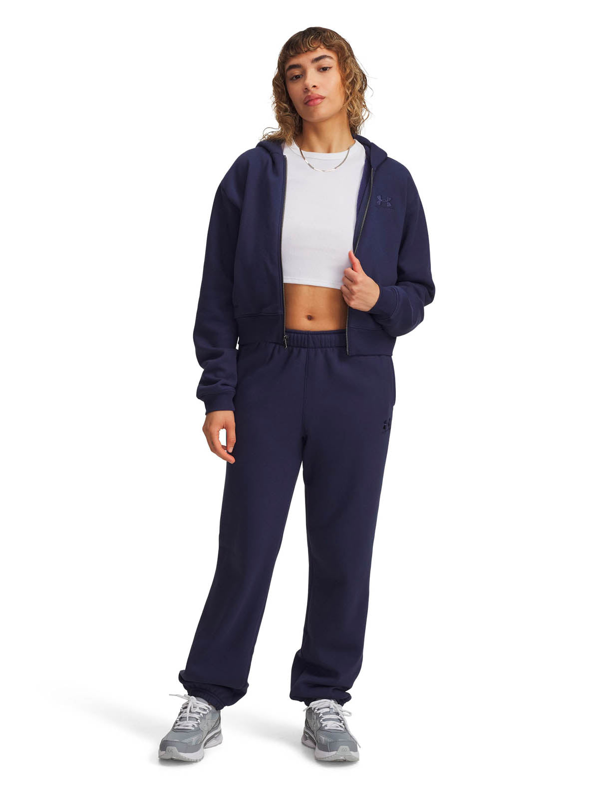 Buzo Lifestyle para Mujer Icon Fleece Azul Under Armour