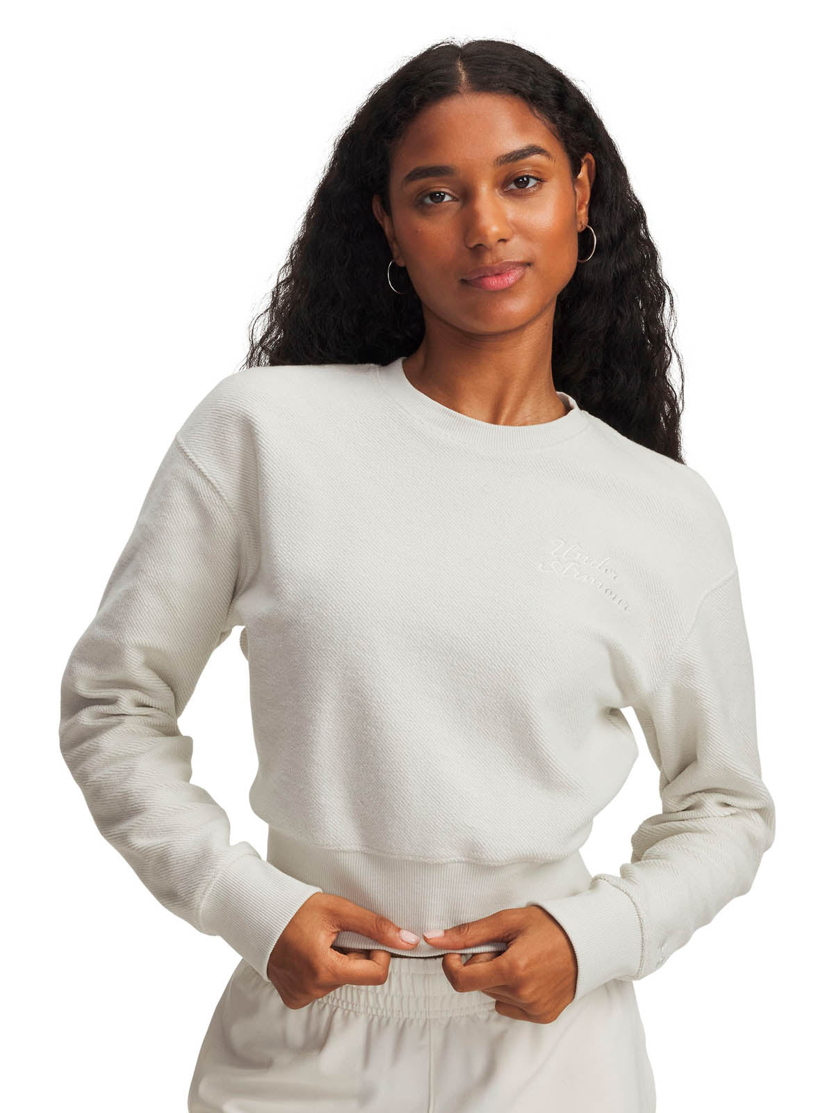 Polerón Lifestyle para Mujer Icon Blanco Under Armour