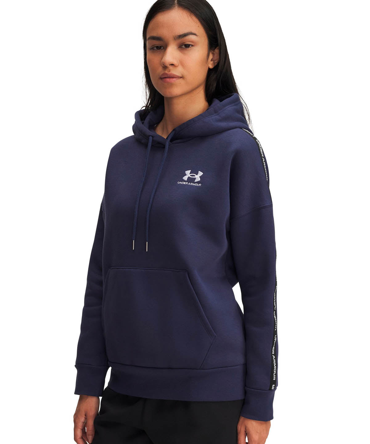 Poleron Lifestyle Mujer ICON FLEECE TAPD HDY Azul UA
