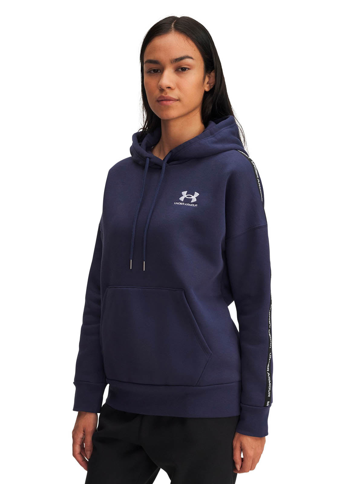 Poleron Lifestyle Mujer ICON FLEECE TAPD HDY Azul UA