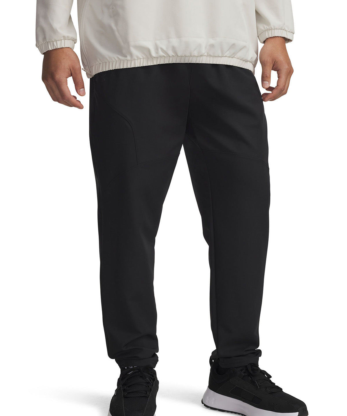 UA Unstoppable Tapered Pantalon negro para hombre