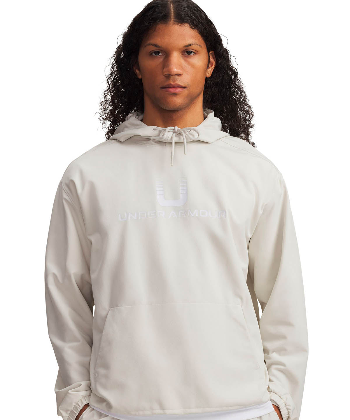 Chaqueta Lifestyle para hombre Unstoppable Woven blanco Under Armour