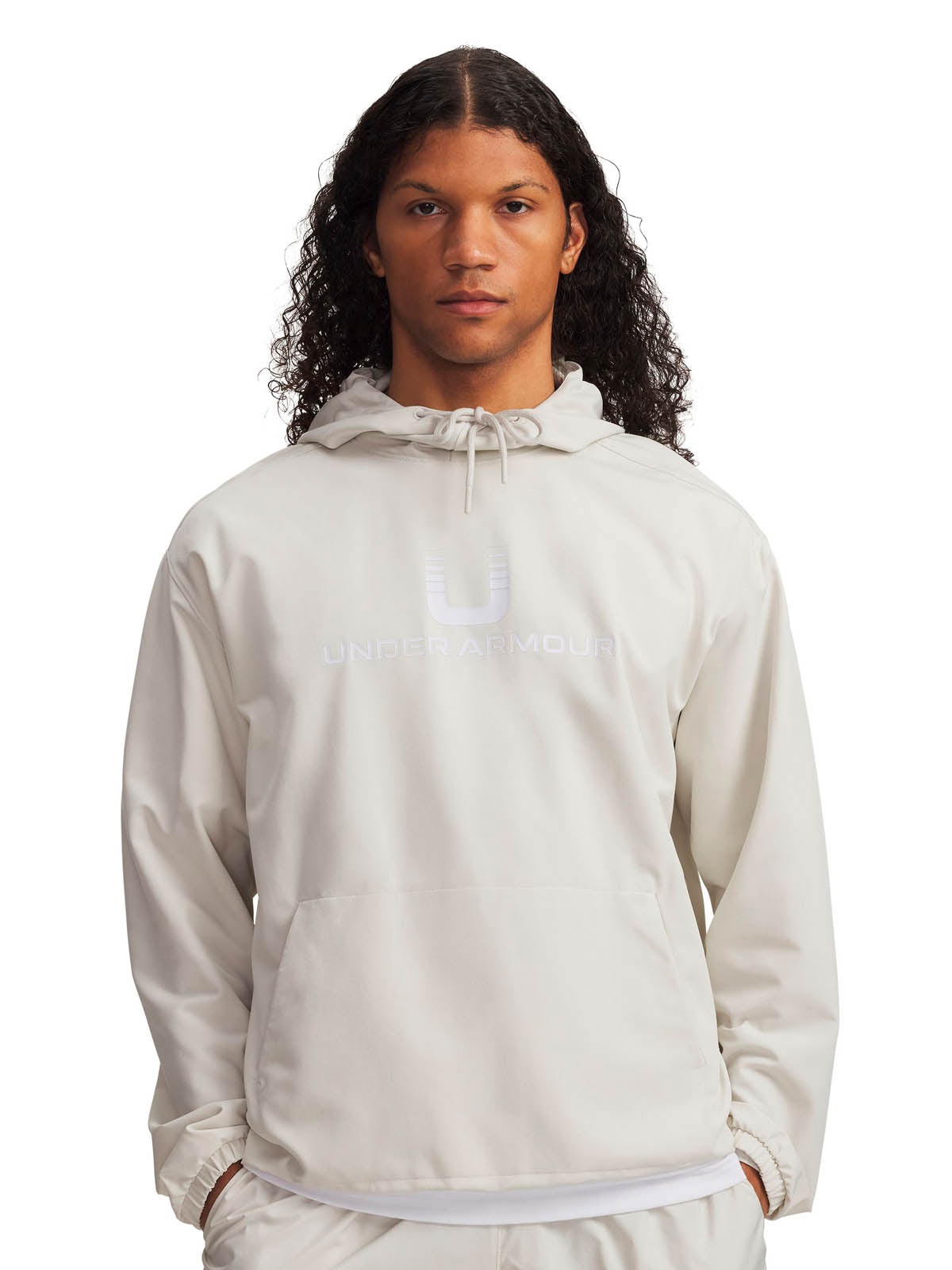 Chaqueta Lifestyle para hombre Unstoppable Woven blanco Under Armour