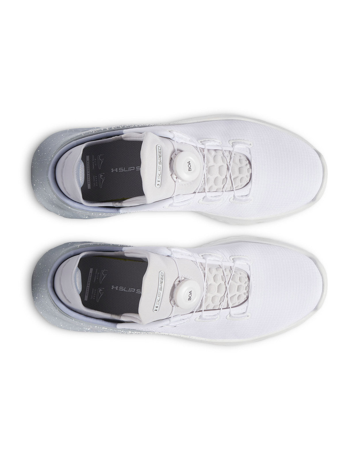 Zapatillas unisex Under Armour Slipspeed mega fade running blanco