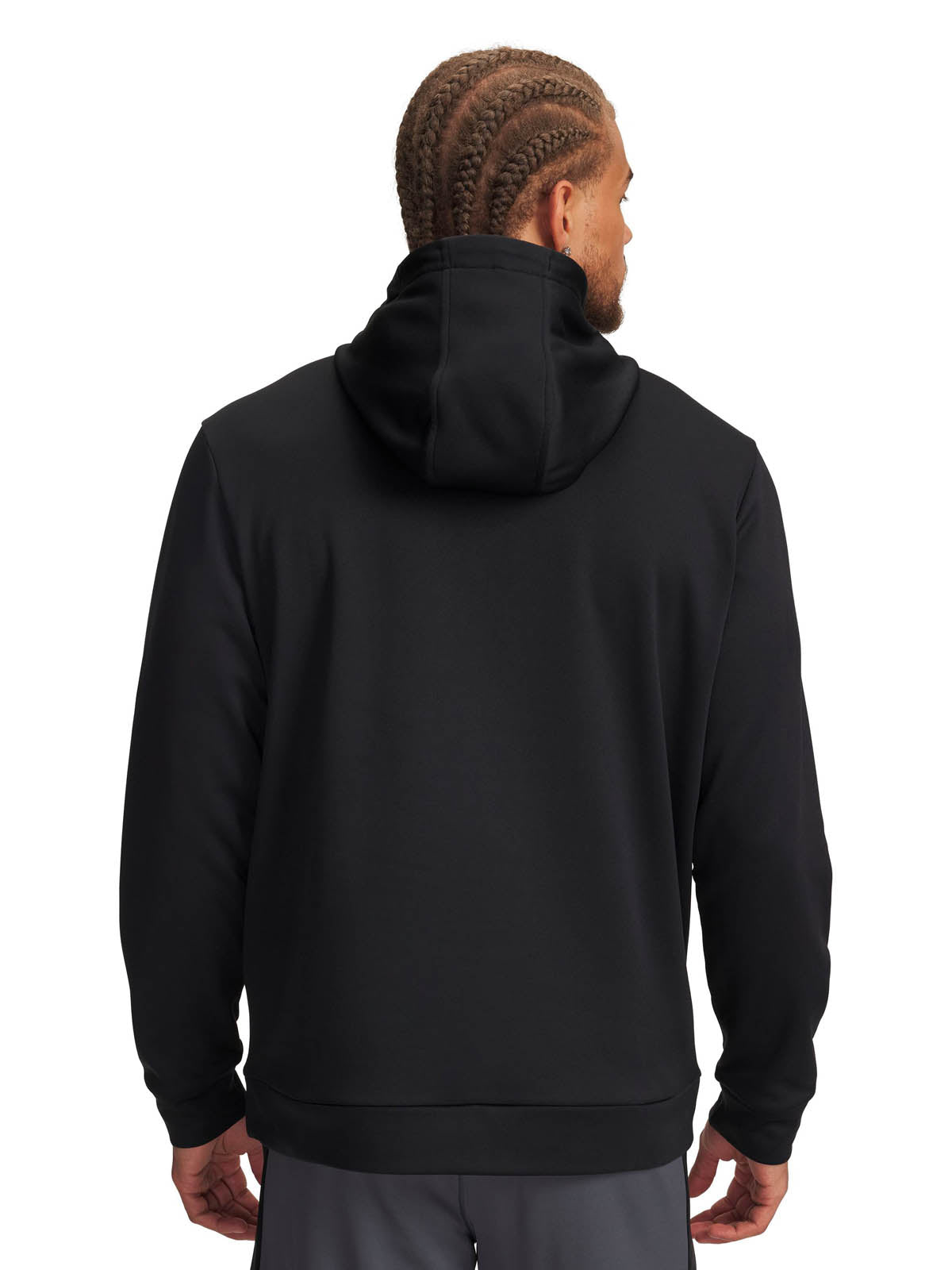 Polerón de Entrenamiento para hombre Armour Fleece graphic hoodie Negro Under Armour