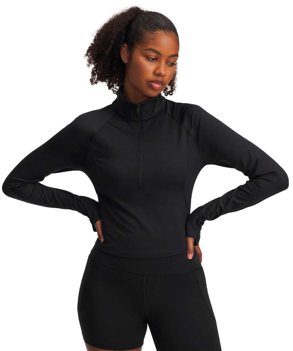 UA Meridian negro para mujer