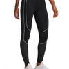 Primera capa inferior para Mujer ColdGear Textured legging Negro Under Armour