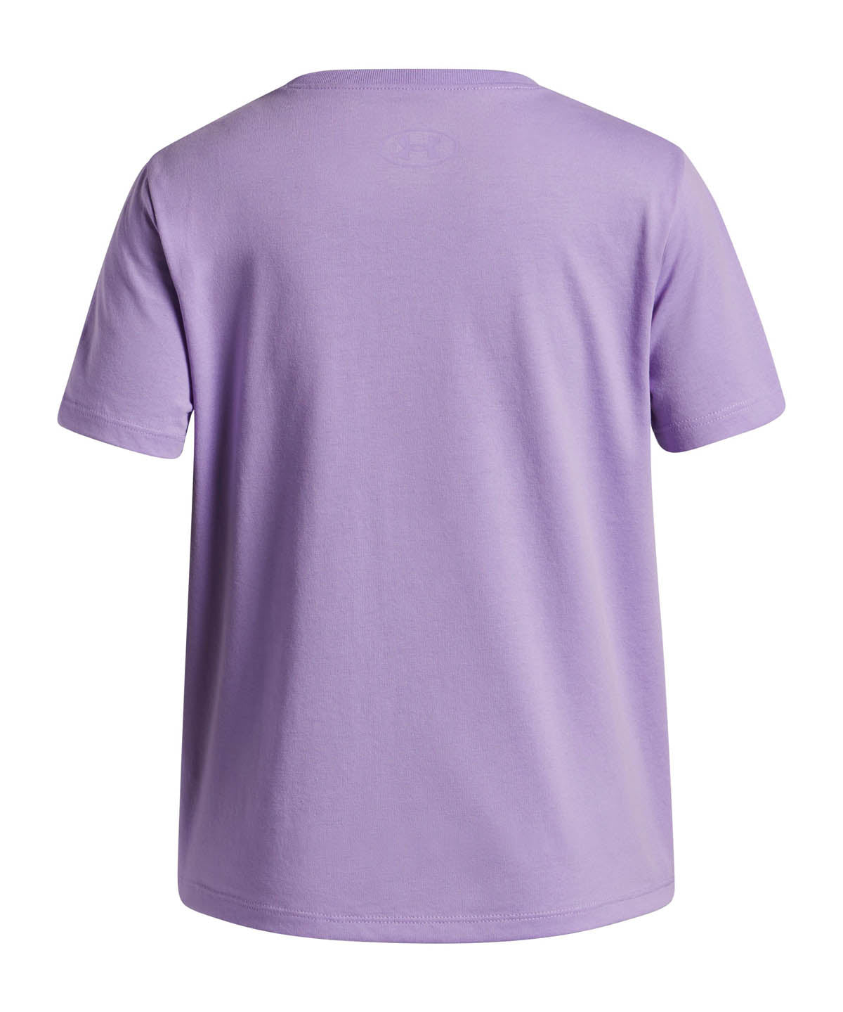 Polera manga corta Lifestyle para Niña Rival Morado Under Armour