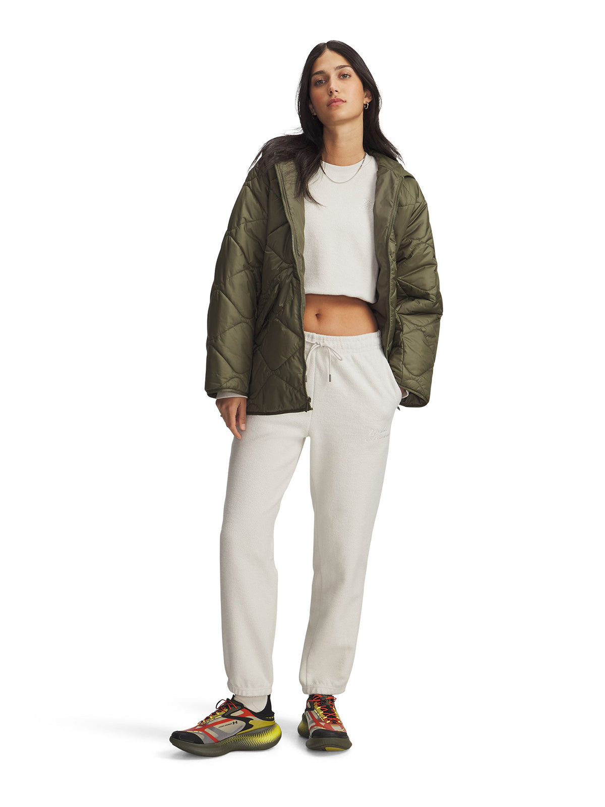 Buzo Lifestyle para Mujer Icon Fleece Negro Under Armour