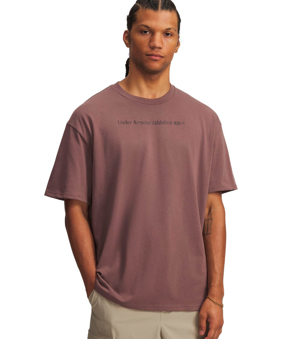 Polera manga corta de Lifestyle para Hombre Heavyweight Café Under Armour