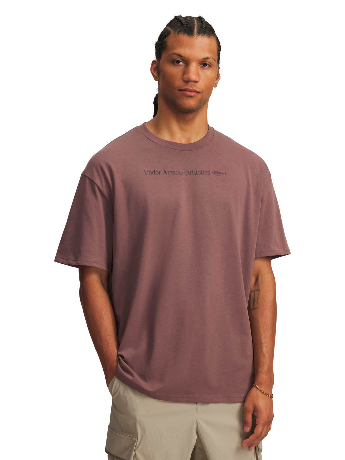 Polera manga corta de Lifestyle para Hombre Heavyweight Café Under Armour