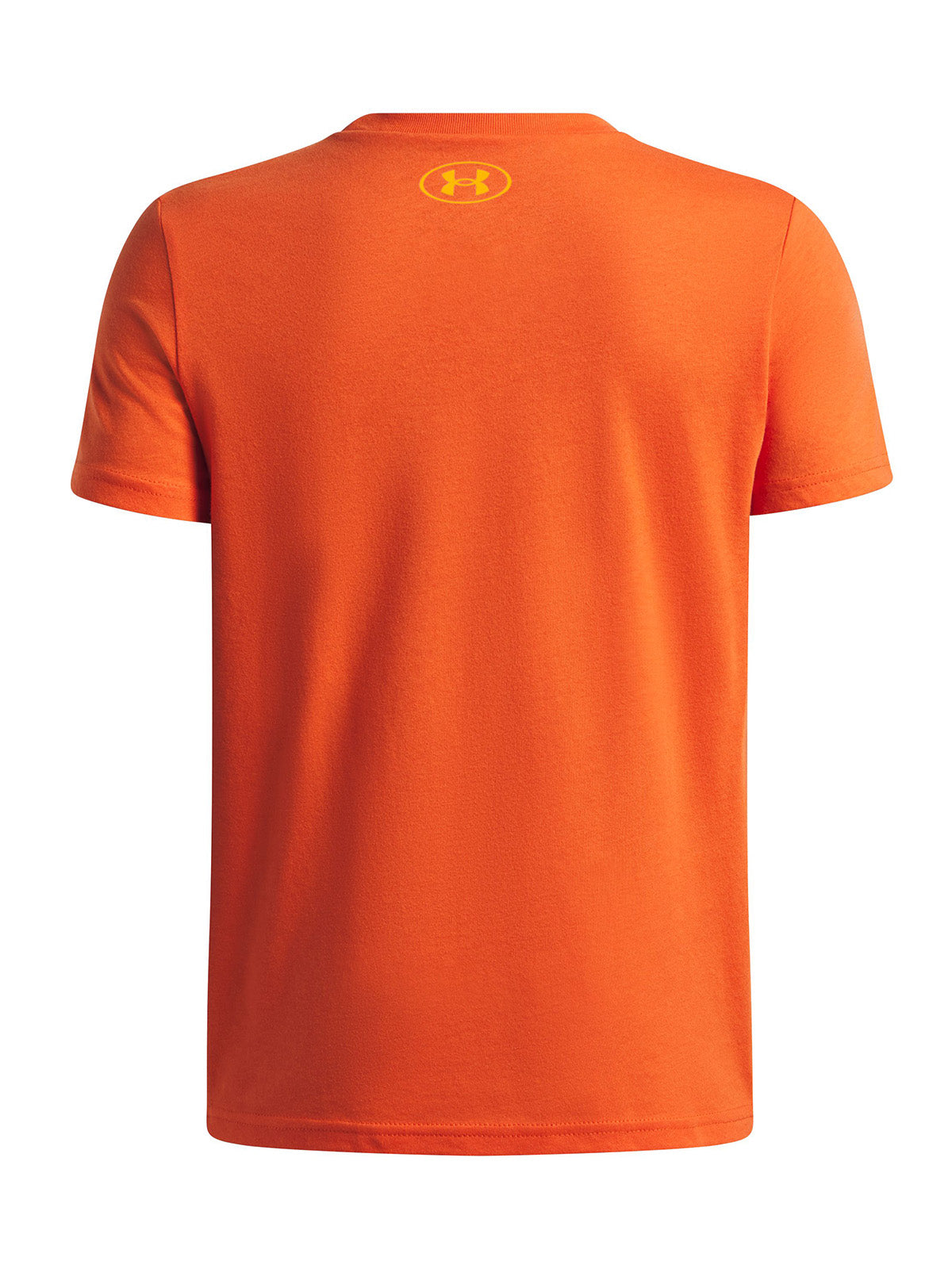Polera manga corta Lifestyle para niño GL Foundation naranjo Under Armour