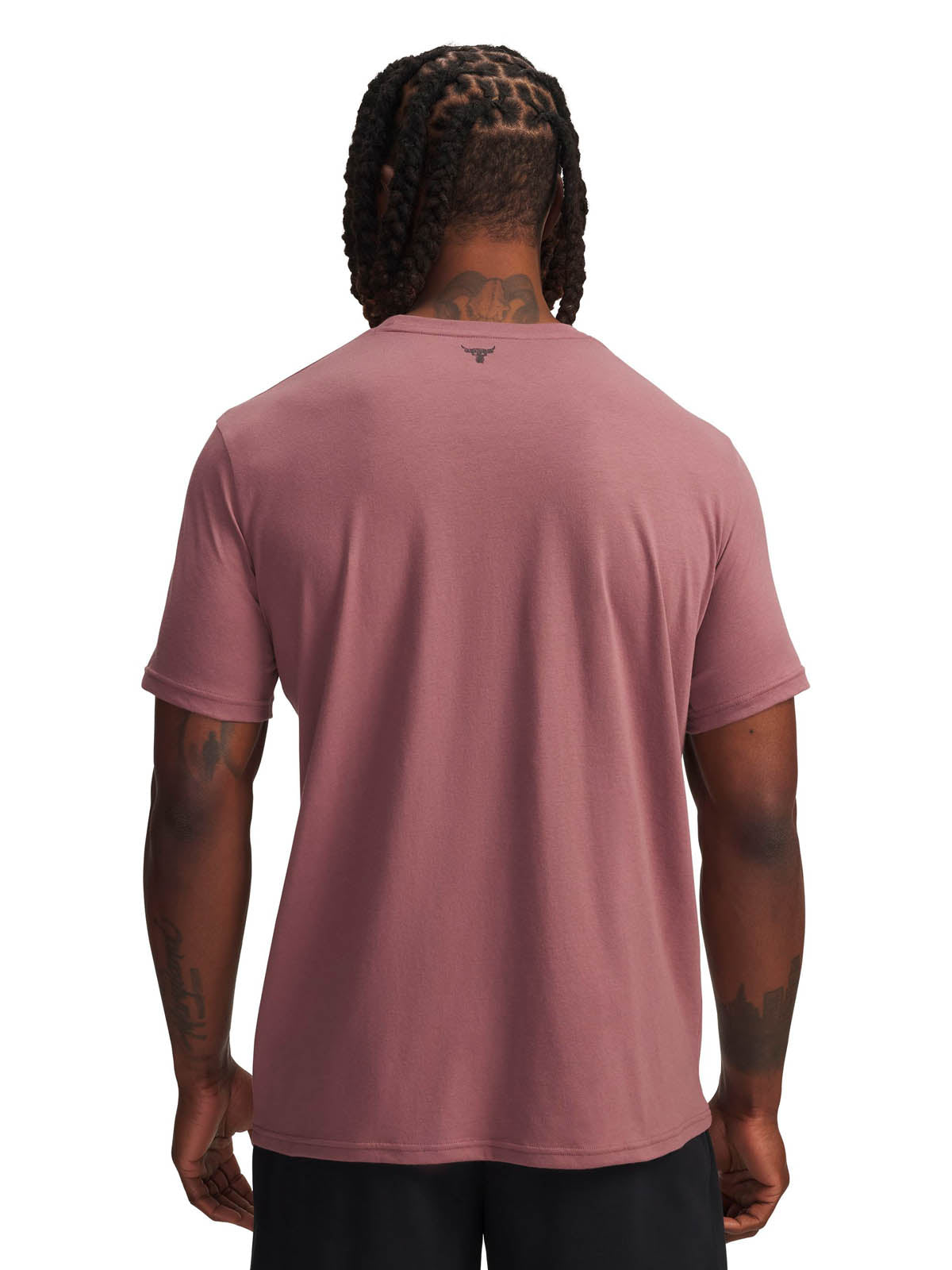 Polera manga corta de entrenamiento para hombre Project Rock café Under Armour