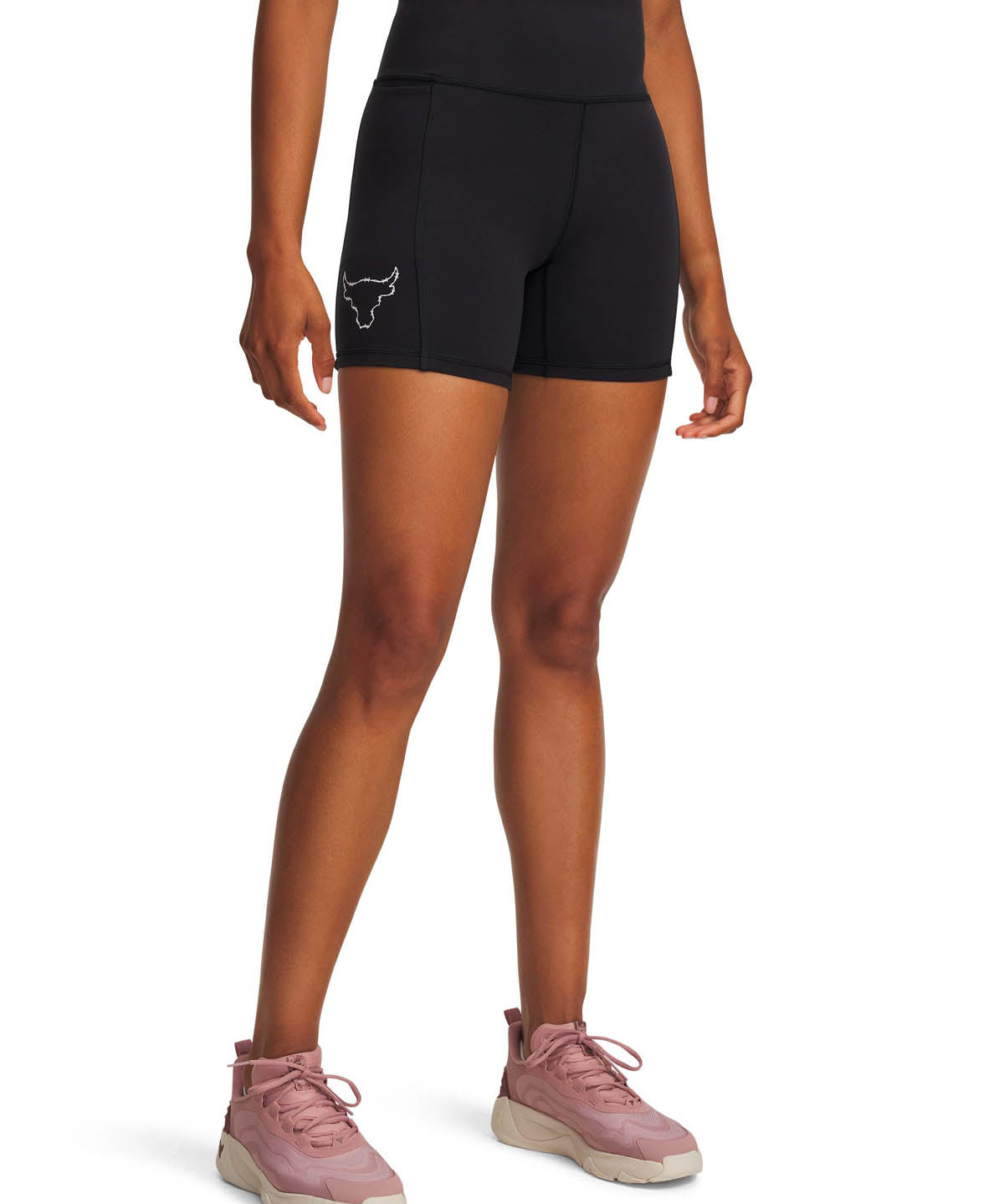 Calza de entrenamiento para mujer Project Rock negra Under Armour