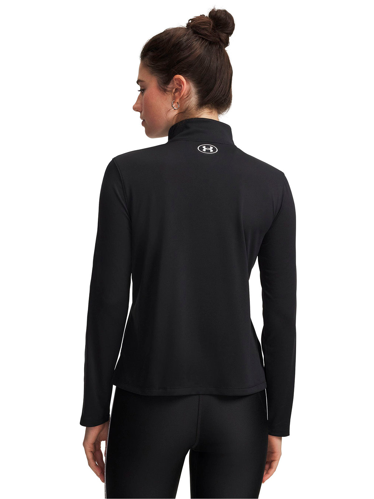 Polerón de entrenamiento para mujer Tech Wordmark Tape Negro Under Armour