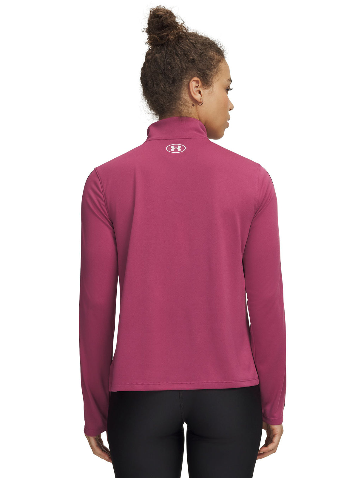 Polerón de entrenamiento para mujer Tech Wordmark Tape Rojo Under Armour