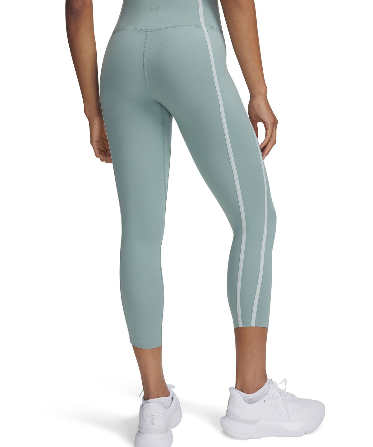 Calzas UA Meridian Piped verde para mujer