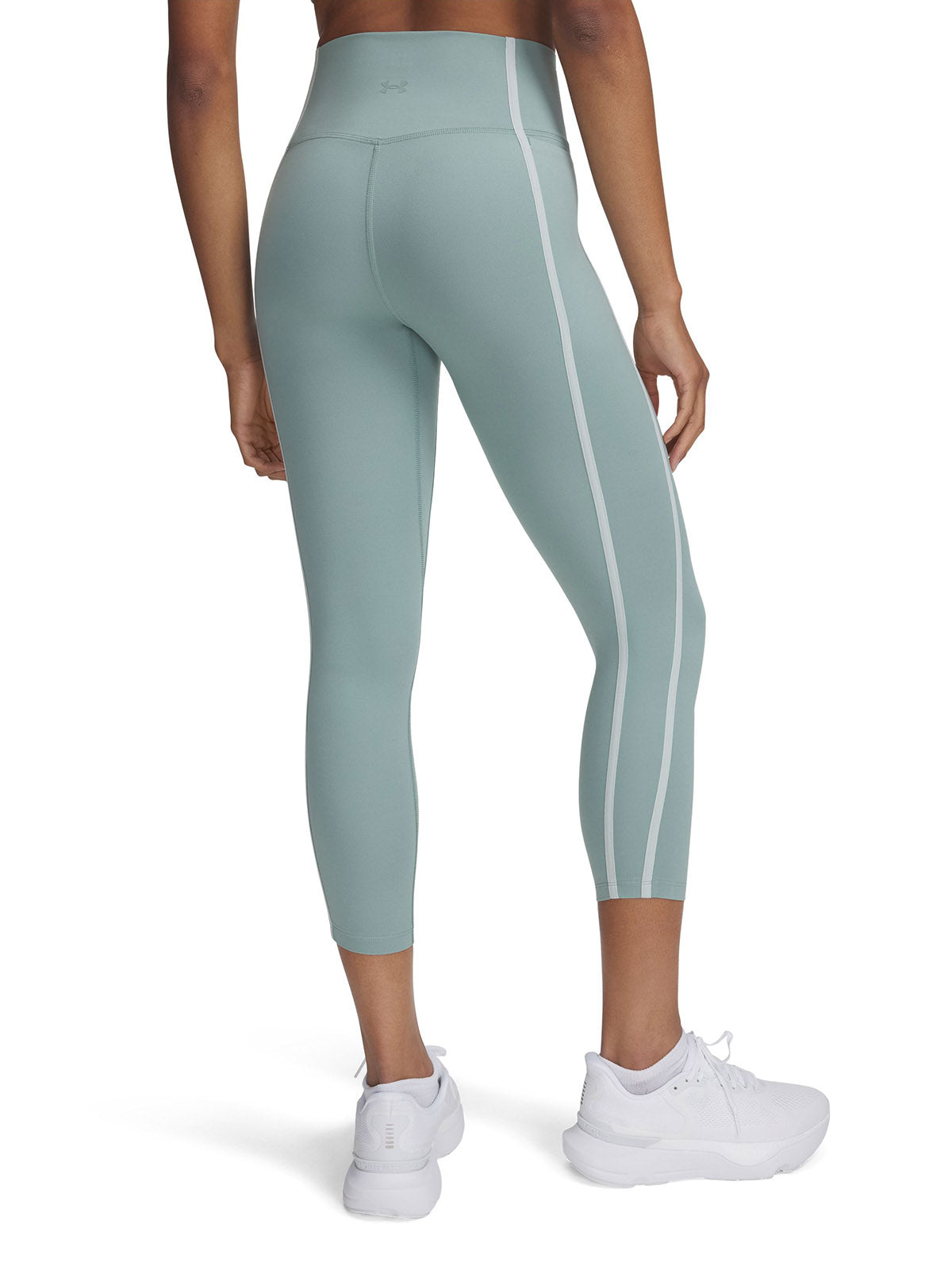 Calzas UA Meridian Piped verde para mujer