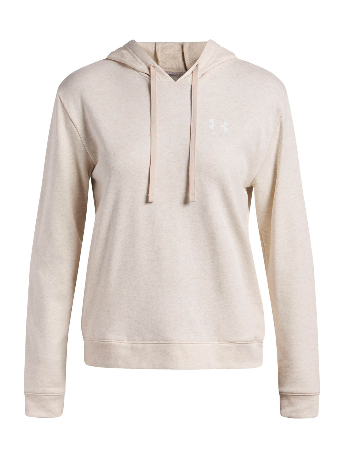 Polerón Lifestyle para mujer Rival Terry café para mujer Under Armour