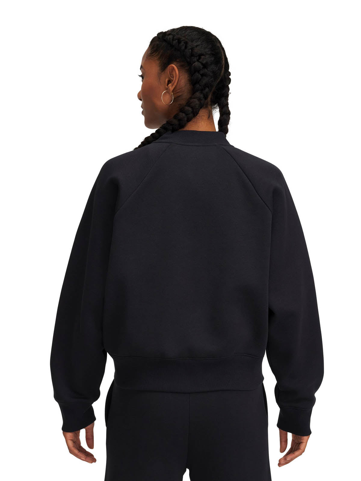 Chaqueta Under Armour Rival fleece bomber negro para mujer