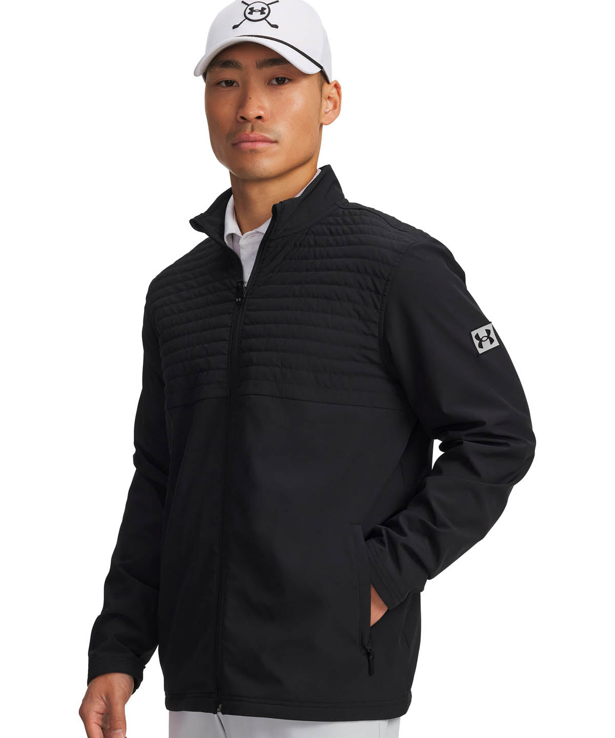 Chaqueta Golf para hombre Drive Pro negro Under Armour